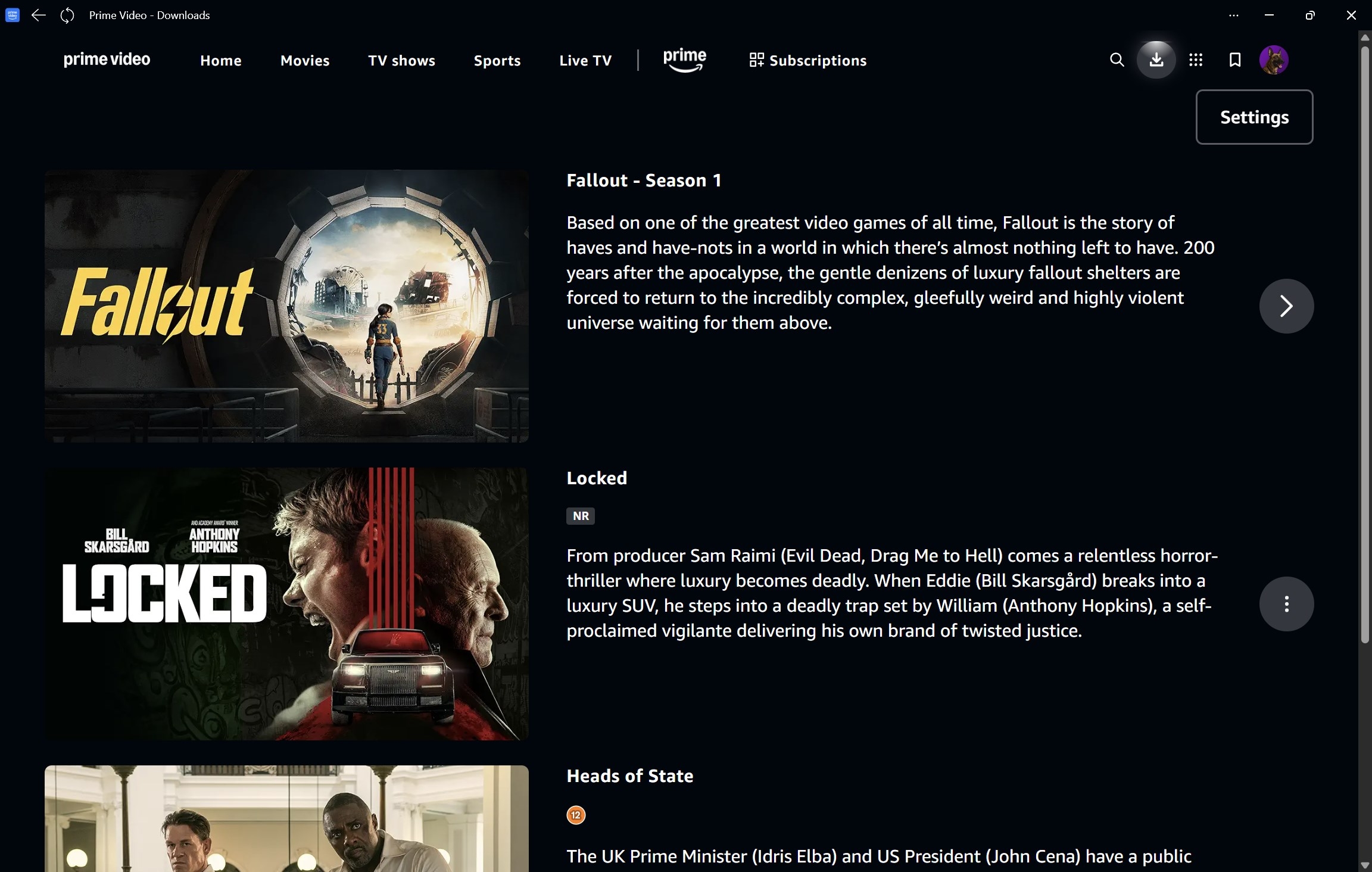 Prime Video for Windows screenshot 4
