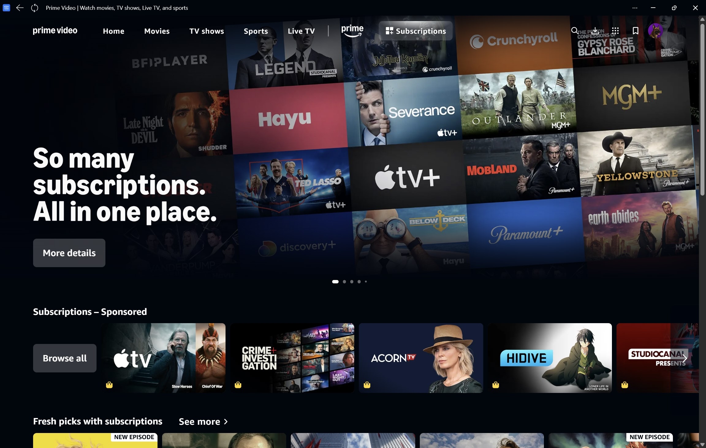 Prime Video for Windows screenshot 6