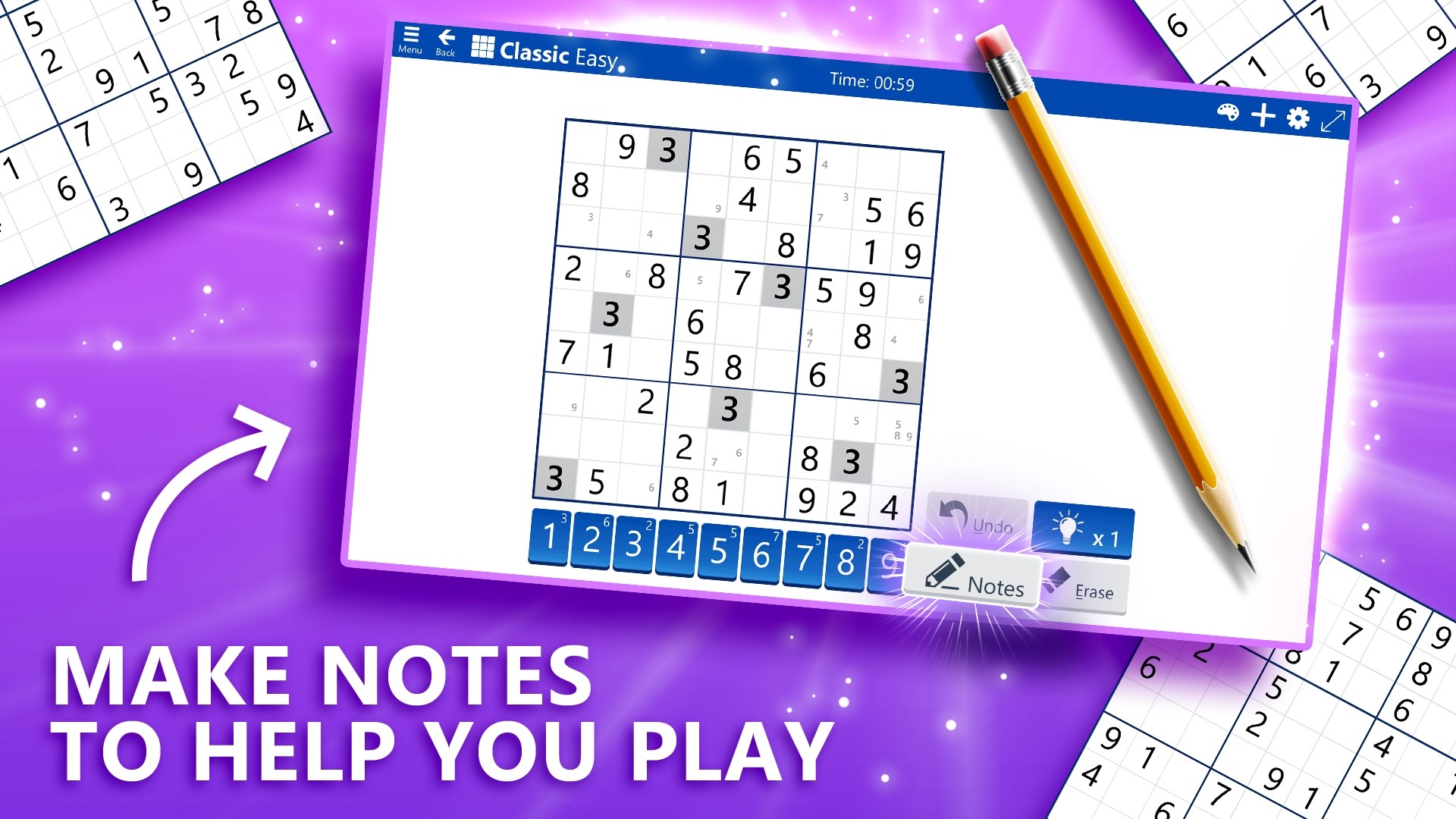 Microsoft Sudoku screenshot 7